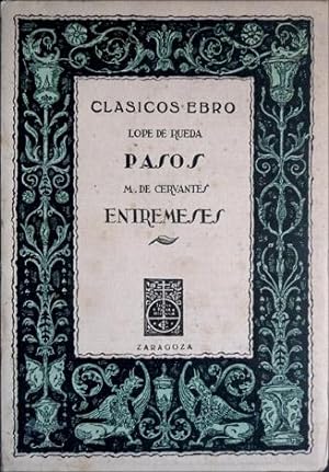 Seller image for Pasos. (y) Entremeses. Edicin, estudio y notas de Jos Manuel Blecua. for sale by Hesperia Libros