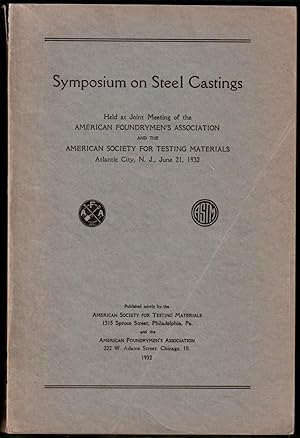 Imagen del vendedor de Syposium on Steel Castings a la venta por Riverhorse Books