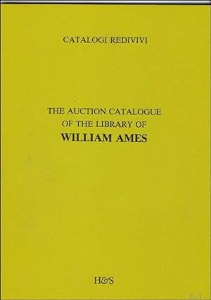 Immagine del venditore per AUCTION CATALOGUE OF THE LIBRARY OF WILLIAM AMES (VI), venduto da BOOKSELLER  -  ERIK TONEN  BOOKS