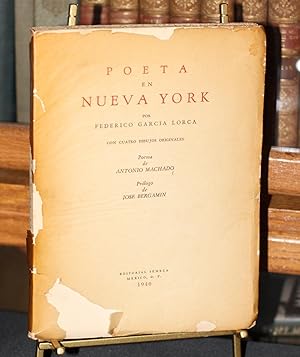 Seller image for Poeta in Nueva York. Por Federico Garcia Loca Con Cuatro Dibujos Originales for sale by The Reluctant Bookseller