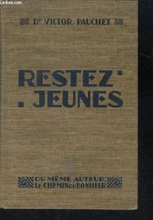 Seller image for Restez jeunes for sale by Le-Livre