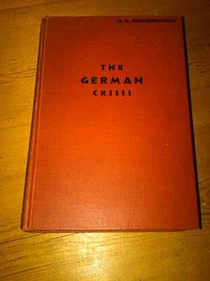 Seller image for The German Crisis for sale by H&G Antiquarian Books