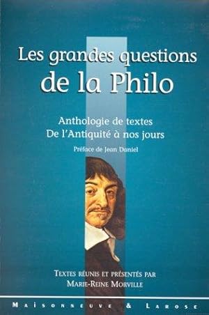 Les grandes questions de la philo