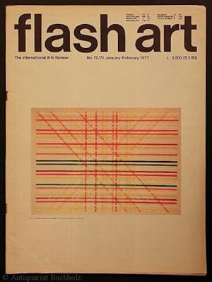 flash art. International Review of Arts. No 70/71 January-February 1977