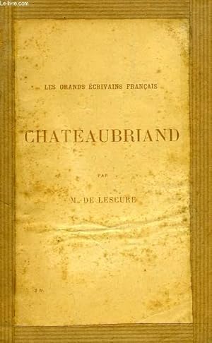 Bild des Verkufers fr CHATEAUBRIAND zum Verkauf von Le-Livre