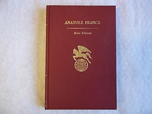 Bild des Verkufers fr Anatole France zum Verkauf von Carmarthenshire Rare Books