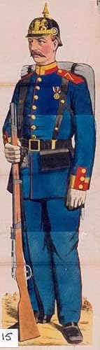 Fantassin bavarois, Bavarian infantryman.