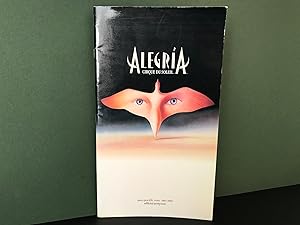 Bild des Verkufers fr Alegria: Cirque du Soleil - Asia-Pacific Tour 2001-2002 (OFFICIAL SOUVENIR TOUR PROGRAM) zum Verkauf von Bookwood