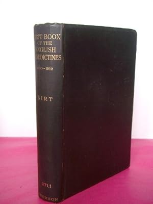 OBIT BOOK OF THE ENGLISH BENEDICTINES FROM 1600 TO 1912 Being the Necrology of the English Congre...