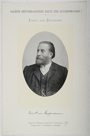 Imagen del vendedor de Portrait, Brustbild, Photographie, Lichtdruck 8,5 x 12 cm. a la venta por Antiq. F.-D. Shn - Medicusbooks.Com