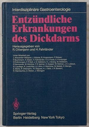 Bild des Verkufers fr Entzndliche Erkrankungen des Dickdarms. zum Verkauf von Antiq. F.-D. Shn - Medicusbooks.Com