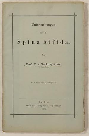 Untersuchungen über die Spina bifida.