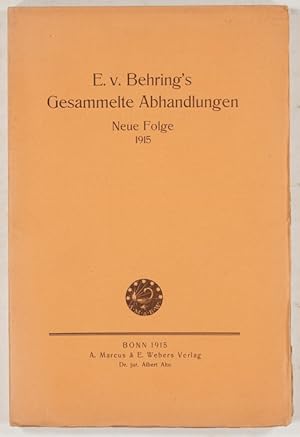Gesammelte Abhandlungen. Neue Folge 1915.