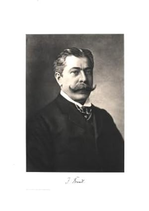 Imagen del vendedor de Portrait, Bruststck, Heliogravre nach Photo, 18 x 26 cm. a la venta por Antiq. F.-D. Shn - Medicusbooks.Com