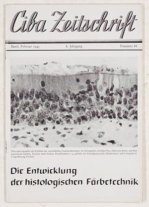 Seller image for Die Entwicklung der histologischen Frbetechnik. for sale by Antiq. F.-D. Shn - Medicusbooks.Com