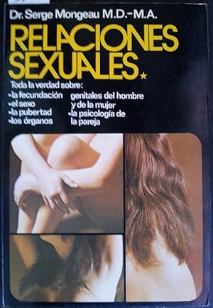 Image du vendeur pour RELACIONES SEXUALES mis en vente par ALZOFORA LIBROS