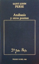 Seller image for ANABASIS Y OTROS POEMAS for sale by ALZOFORA LIBROS