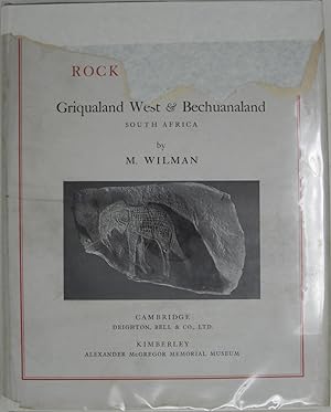 The Rock-Engravings of Griqualand West and Bechuanaland South Africa.