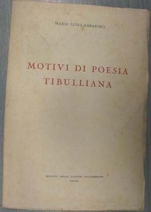 Motivi di poesia tibulliana