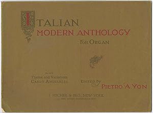 Bild des Verkufers fr ITALIAN MODERN ANTHOLOGY For Organ zum Verkauf von SUNSET BOOKS