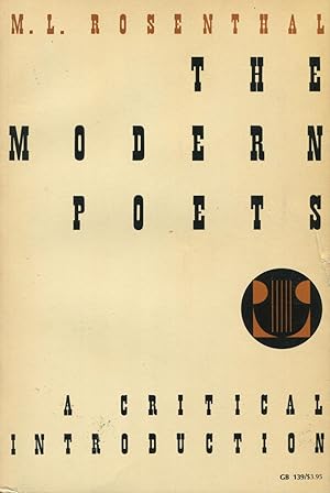 Imagen del vendedor de The Modern Poets: A Critical Introduction a la venta por Kenneth A. Himber