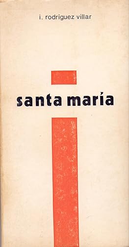 Seller image for SANTA MARIA for sale by Libreria 7 Soles
