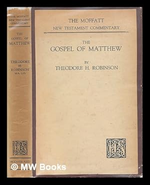 Immagine del venditore per The Gospel of Matthew venduto da MW Books Ltd.