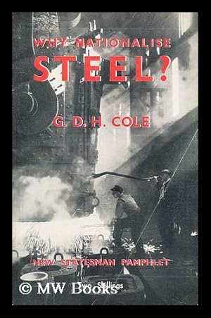 Imagen del vendedor de Why nationalise steel? a la venta por MW Books Ltd.