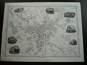 Seller image for Map: Bradford, Yorkshire. for sale by J. King, Bookseller,