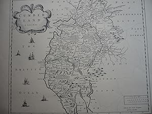 Imagen del vendedor de Map: Cumberland 1695. a la venta por J. King, Bookseller,