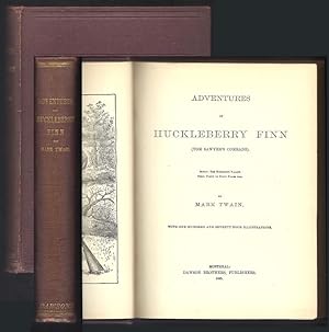 Seller image for ADVENTURES OF HUCKLEBERRY FINN. (Tom Sawyer's Comrade) for sale by TBCL The Book Collector's Library