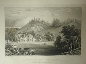 Seller image for Fine Original Antique Engraving Illustrating Kenwith Lodge in Devonshire. Published in 1830. for sale by Rostron & Edwards