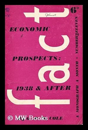 Seller image for Economic prospects : 1938 and after for sale by MW Books