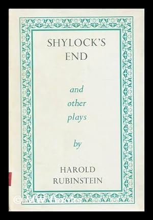 Seller image for Shylock's end, and other plays for sale by MW Books