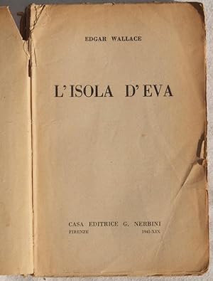 Seller image for L'ISOLA D'EVA, for sale by Sephora di Elena Serru