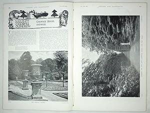 Original Issue of Country Life Magazine Dated October 15th 1898, with a Main Feature on Chiswick ...