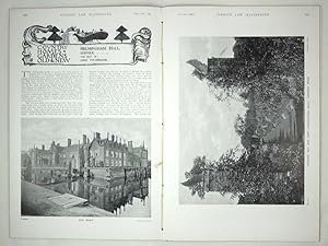 Original Issue of Country Life Magazine Dated December 10th 1898, with a Main Feature on Helmingh...