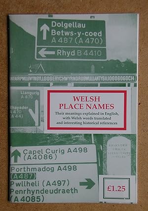 Seller image for Welsh Place Names. for sale by N. G. Lawrie Books
