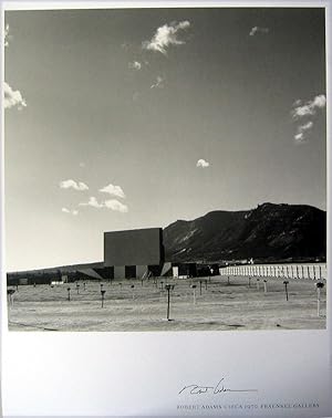 Circa 1970 (SIGNED by Robert Adams: exhibition poster)