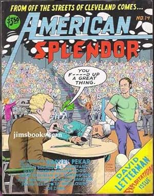 American Splendor number 14 David Letterman Exploitation Issue