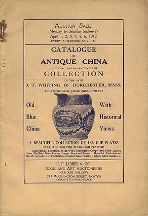 Catalogue of antiques, including the balance of the collection of the late J. T. Whiting, of Dorc...