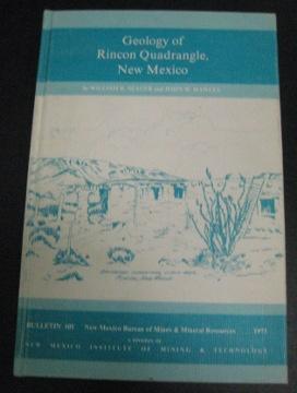 Seller image for Geology of Rincon Quadrangle, New Mexico for sale by Page 1 Books - Special Collection Room