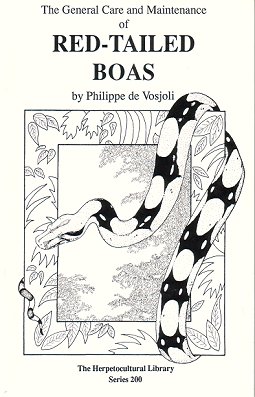 Seller image for The general care and maintenance of Red-tailed Boas. for sale by Andrew Isles Natural History Books