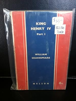 King Henry IV Part I by Shakespeare, William