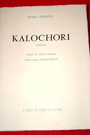 Seller image for KALOCHORI for sale by Librairie RAIMOND