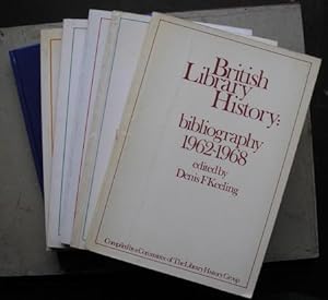 Seller image for BRITISH LIBRARY HISTORY: BIBLIOGRAPHY 1962   . 1988. 6 volumes. for sale by Barry McKay Rare Books