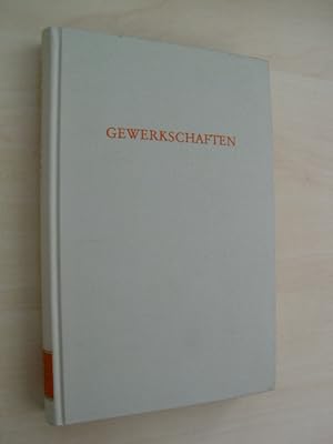 Seller image for Gewerkschaften. Analysen, Theorie und Politik. for sale by Antiquariat Hamecher