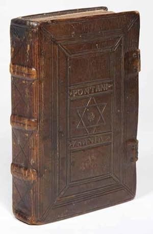 Image du vendeur pour Aldine imprint in a rare Italian brown morocco Renaissance binding with Star of David emblem decorating centres of sides mis en vente par Hnersdorff Rare Books ABA ILAB