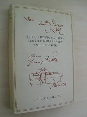 Seller image for Dein treuer Vater. Briefe Ludwig Richters aus vier Jahrzehnten an seinen Sohn Heinrich. for sale by Antiquariat Hamecher