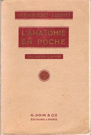 Imagen del vendedor de L'Anatomie En Poche a la venta por Au vert paradis du livre